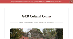 Desktop Screenshot of gandbculturalcenter.org